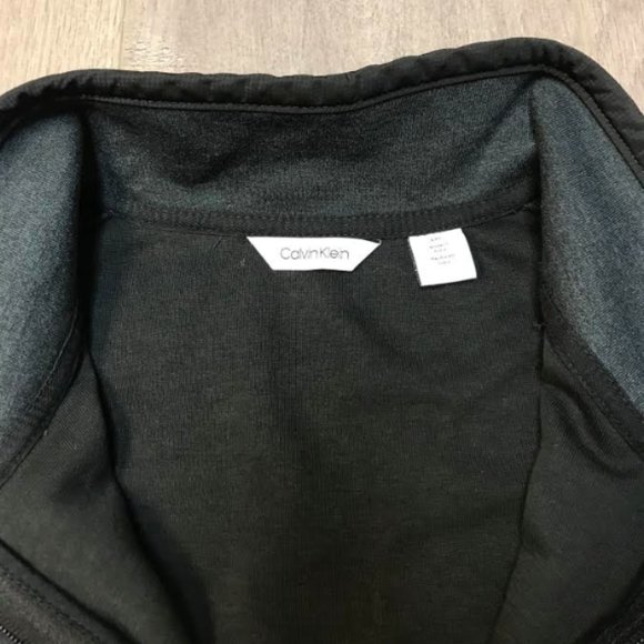 NEW Calvin Klein Men's Full Zip Mock Neck Sweater - Picture 2 of 4